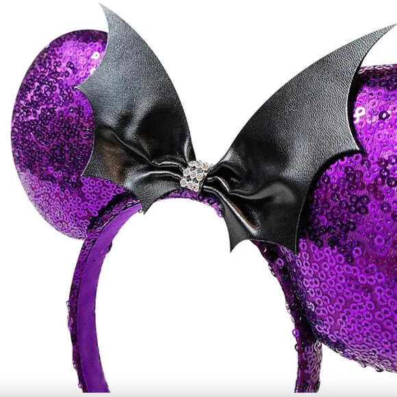 Disney Accessories - NWOT BAT WINGS Halloween Disney Minnie Mouse Ears Headband